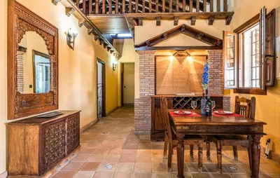 Plano de Lovely Home In Salar With Kitchen