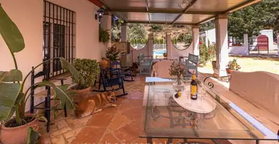Un balcón o terraza de Casa Rural Los Menestrales