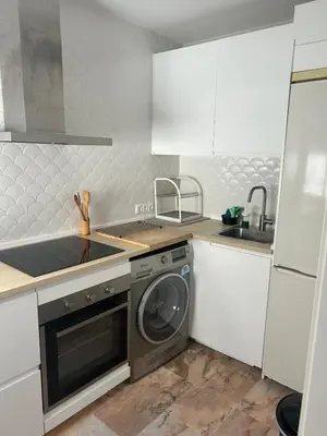 Una cocina o zona de cocina en Quédate cerca del casco antiguo