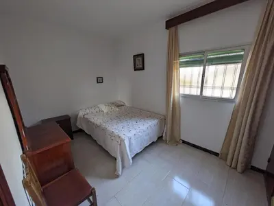 Cama o camas de una habitación en Casa Virgen de Gracia