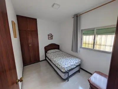 Cama o camas de una habitación en Casa Virgen de Gracia