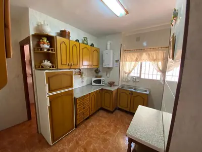 Una cocina o zona de cocina en Casa Virgen de Gracia