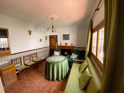Zona de estar de Casa Virgen de Gracia