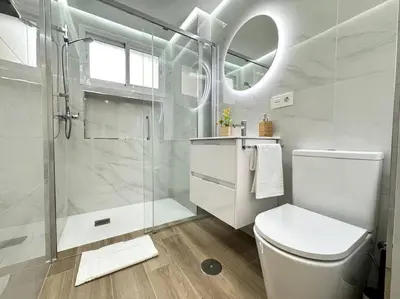 Un baño de Casa Juzgado
