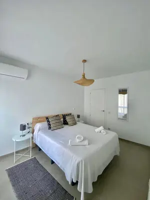 Cama o camas de una habitación en 9752 Apartamento Corte Ingles