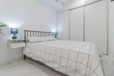 Cama o camas de una habitación en Loft Ana Belen Home