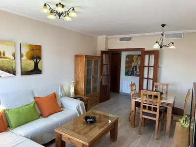 Zona de estar de Piso en Linares zona centro con parking gratis