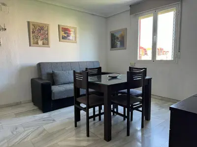 Zona de estar de Apartamento Gran Vía Parque 7