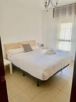 Cama o camas de una habitación en 9753 Apartamento Corte Ingles