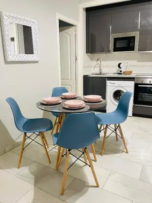 Una cocina o zona de cocina en Apartment Queen Pompeyos con Parking bajo reserva Tendillas Mezquita-Catedral