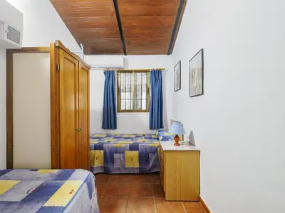 Cama o camas de una habitación en Cubo's Jose's Apartment & Caminito del Rey