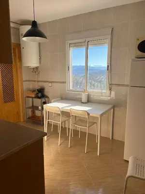 Una cocina o zona de cocina en Alojamiento turístico Noalejo ( Granada/ Jaén )