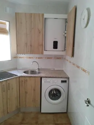 Una cocina o zona de cocina en Apartamento 2 habitaciones a 8 min del Casco Historico