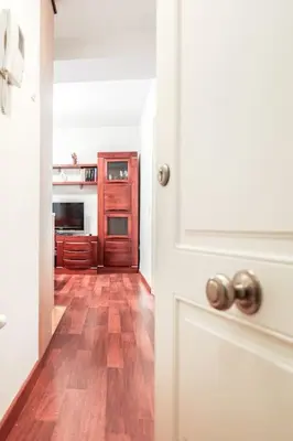 Una cocina o zona de cocina en Centro y Estilo Apartamento cerca de la Alameda
