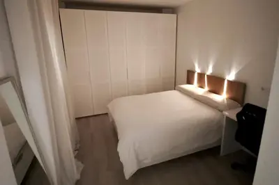 Cama o camas de una habitación en Alojamiento Rural Casa Praillo - Priego de Córdoba - Zamoranos