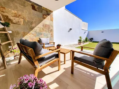 Zona de estar de Alojamiento Rural Casa Praillo - Priego de Córdoba - Zamoranos