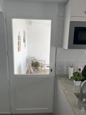 Una cocina o zona de cocina en Apartamento Victoria Deluxe
