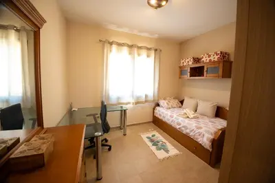 Cama o camas de una habitación en Villa Sueños