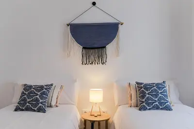 Cama o camas de una habitación en Ohliving Clavijo