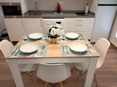 Una cocina o zona de cocina en Apartamento Loft Al-Nasir junto al casco histórico