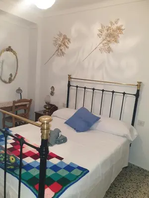 Cama o camas de una habitación en Casa el Correo