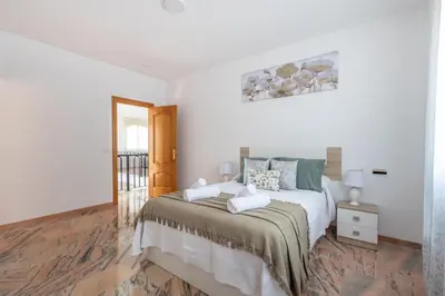 Cama o camas de una habitación en Villa cacin