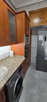 Una cocina o zona de cocina en El balcón del puente romano