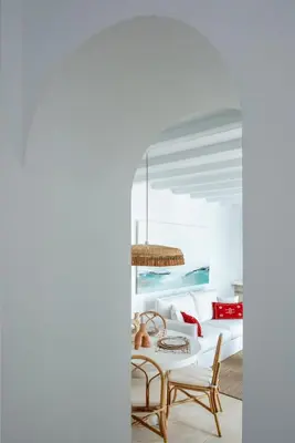 Plano de Casa nueva con piscina privada y solárium