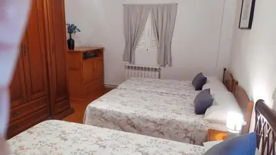 Cama o camas de una habitación en Los Cabales