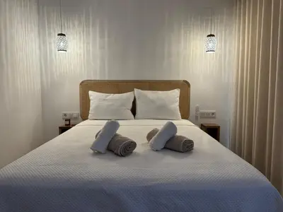 Cama o camas de una habitación en Balcón de los Patios con PARKING