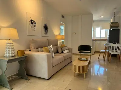 Zona de estar de Apartamento Las Teresas Khalifa