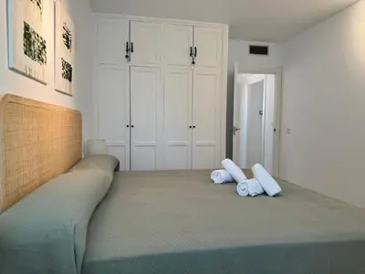 Cama o camas de una habitación en Apartamento Las Teresas Khalifa