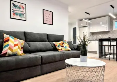 Zona de estar de Macasta Suite