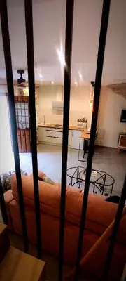 Una cocina o zona de cocina en Casa Cueva Las Chicas del Puente