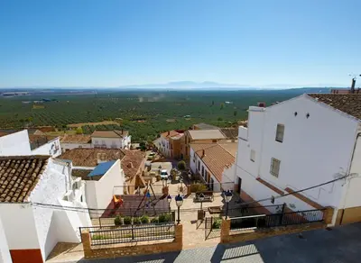Paisaje cerca of this country house