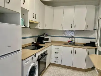 Una cocina o zona de cocina en Geysotur Barrios
