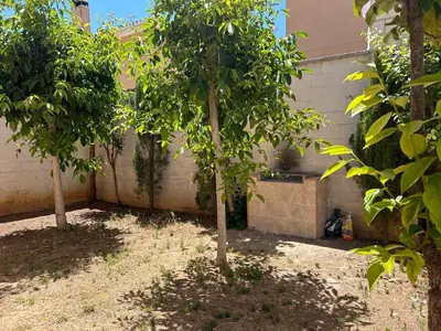 Jardín al aire libre en La Casita de Blanca