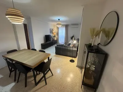 Zona de estar de Apartamento Verónica 6 Sevilla Free Parking