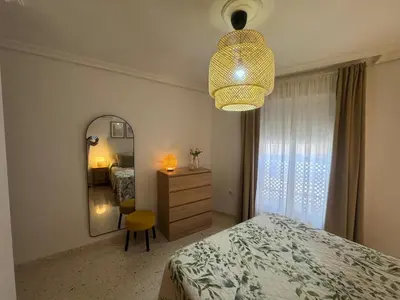 Cama o camas de una habitación en Apartamento Verónica 6 Sevilla Free Parking