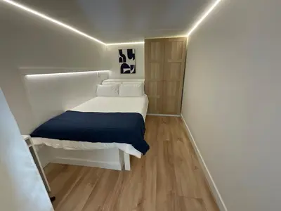 Cama o camas de una habitación en Apartamentos Parque Veronica 1 Y 2