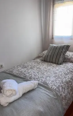 Cama o camas de una habitación en Casa Rural Cortijo Cerro Limon