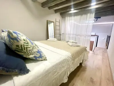 Cama o camas de una habitación en Eva Recommends Plaza de San Marcos