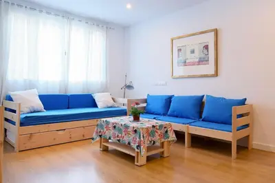 Zona de estar de apartamento bonito