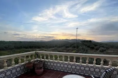 Paisaje cerca de esta villa