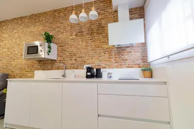 Una cocina o zona de cocina en Nuevo Piso junto a Santa Justa y Aeropuerto 2