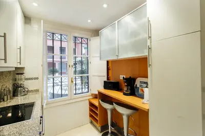 Una cocina o zona de cocina en Stylish duplex - Pool - Seville Historical Center