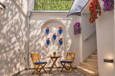 Un balcón o terraza de Zahra - Habitación con Terraza Centro Cordoba