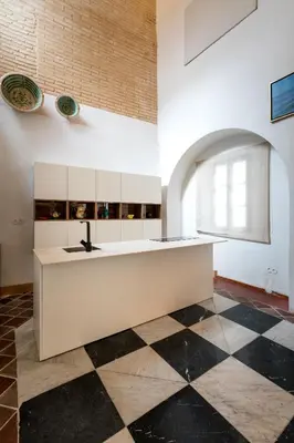 Una cocina o zona de cocina en Casa Palacio de la Carrera Olehousing