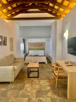 Zona de estar de La Cilla, Hospedería Casa Molino