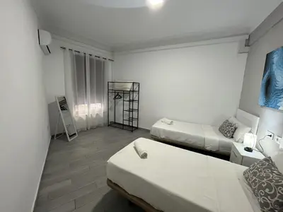 Cama o camas de una habitación en Juderia